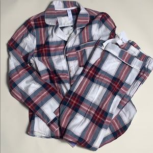 Target Holiday Flannel Plaid Pajama Set